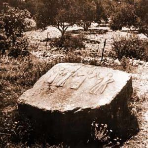 Српски надгробни споменик од камена – мрамор, околина Макарске (XIII – XV век).