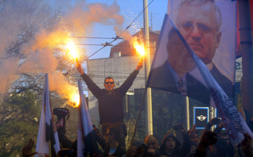 Погледајте протестну шетњу СРС и Војислава Шешеља београдским улицама (видео, фото галерија) voja-(5)