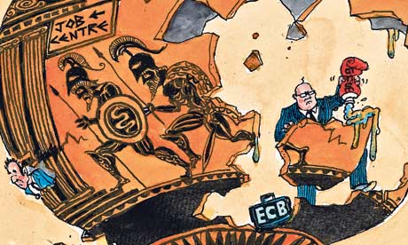 Европска Централна банка разапиње Грчку и Шпанију Европска Централна банка разапиње Грчку и Шпанију