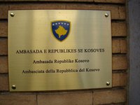 Квислинг Дачић отвара шиптарску амбасаду у Београду Квислинг Дачић отвара шиптарску амбасаду у Београду