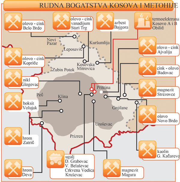 Косово и Метохија: Брутална узурпација рудног блага (II део) Косово и Метохија: Брутална узурпација рудног блага (II део)