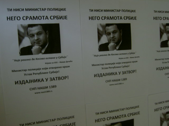 Ивицу Дачића за шиптарског амбасадора у Бриселу Ивицу Дачића за шиптарског амбасадора у Бриселу