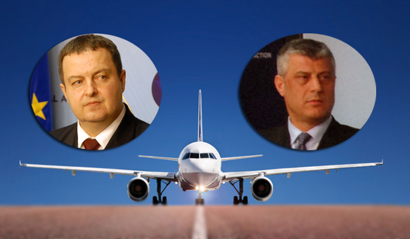 Велеиздајник Дачић и Тачи истим авионом отпутовали у Њујорк Велеиздајник Дачић и Тачи истим авионом отпутовали у Њујорк