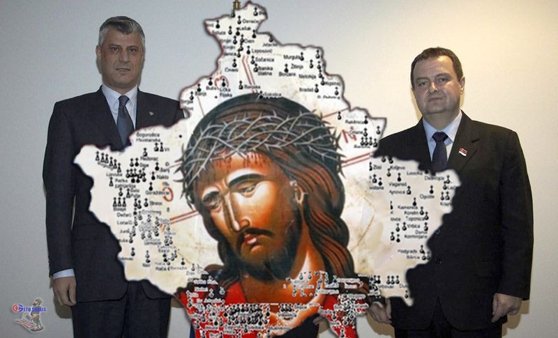 Велеиздајник Дачић и даље састанчи са касапином Тачијем Велеиздајник Дачић и даље састанчи са касапином Тачијем