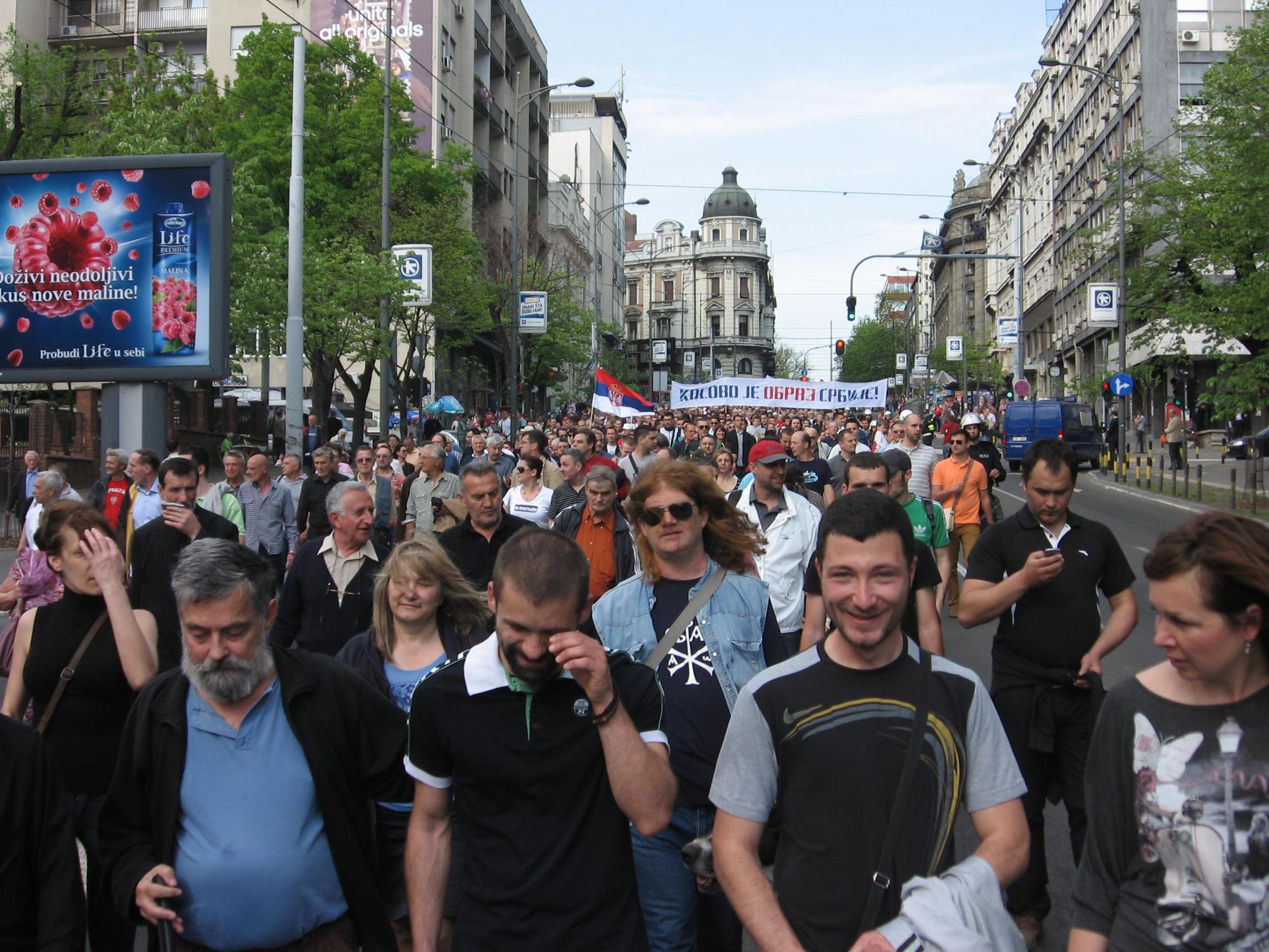 Београд: Протест против велеиздаје Србије (фото галерија) Београд: Протест против велеиздаје Србије (фото галерија)