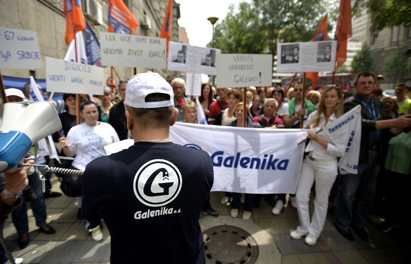 Радници Галенике: Одустати од приватизације компаније Радници Галенике: Одустати од приватизације компаније