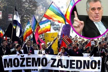 Томислав Николић: Већ данас почети припреме за Параду поноса догодине и обезбедити одговарајуће количине вазелина Томислав Николић: Већ данас почети припреме за Параду поноса догодине и обезбедити одговарајуће количине вазелина