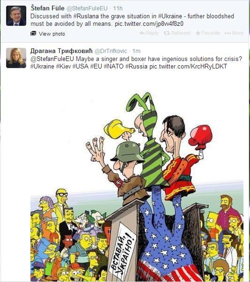 ЕУ подбуњује Украјинце на побуну већ месецима, данас разговарају са украјинском певачицом Русланом о ситуацији у Украјини?!