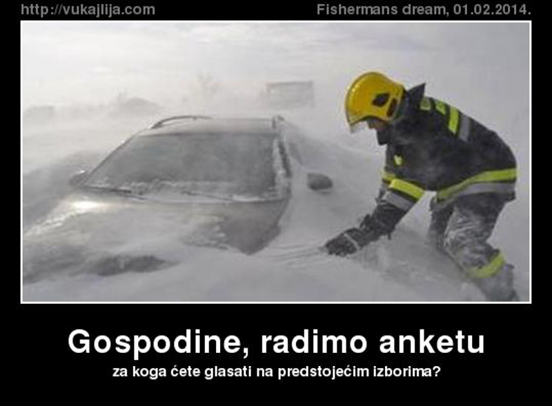 Господине, радимо анкету... Господине, радимо анкету...