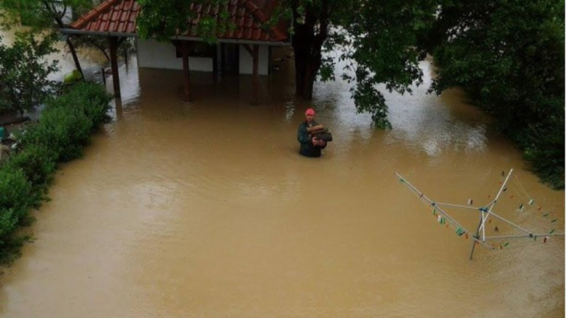 Убска села после воденог удара (видео) Убска села после воденог удара (видео)