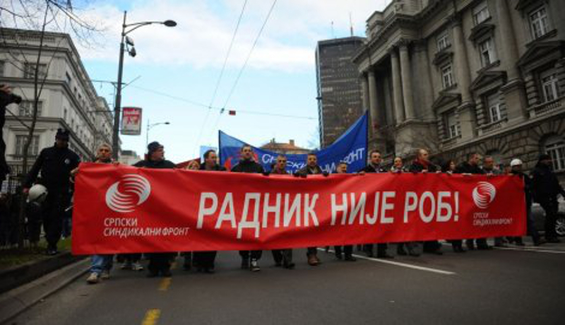 Синдикати: Цела Србија од четвртка у штрајку Синдикати: Цела Србија од четвртка у штрајку