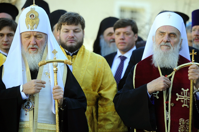 Патријарх Кирил: „Нека Господ Бог благослави Србиjу и Русиjу, наше народе и наше цркве“ Патријарх Кирил: „Нека Господ Бог благослави Србиjу и Русиjу, наше народе и наше цркве“
