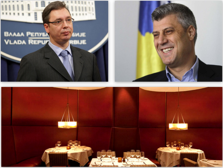 Тачи частио Вучића: Вучић и Тачи ручали заједно у Њујорку, на менију раскомадана Србија!