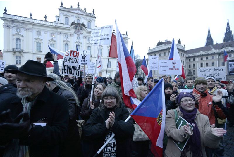 У Прагу скуп против ислама: Европо, пробуди се! У Прагу скуп против ислама: Европо, пробуди се!