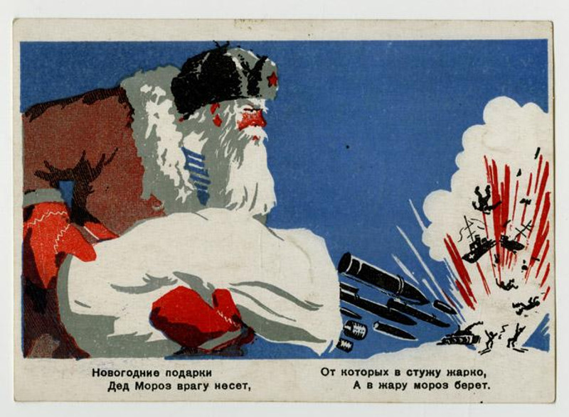 Потпредседник Владе Русије Дмитриј Рогозин је и ове године на ''креативан'' начин честитао свима Нову годину Потпредседник Владе Русије Дмитриј Рогозин је и ове године на ''креативан'' начин честитао свима Нову годину