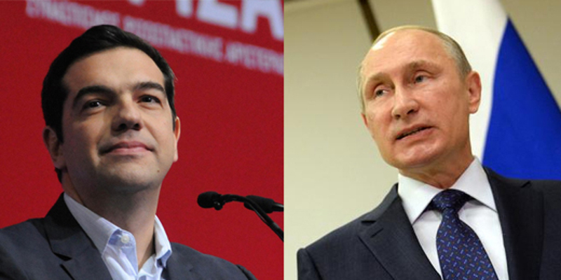 Владимир Путин позвао Алексиса Ципраса на обележавање Дана победе над нацизмом, 9. маја у Москви Владимир Путин позвао Алексиса Ципраса на обележавање Дана победе над нацизмом, 9. маја у Москви