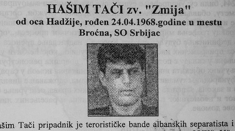 Скот Тејлор: Хашим Тачи је криминалац са каријером и немилосрдни насилник Скот Тејлор: Хашим Тачи је криминалац са каријером и немилосрдни насилник