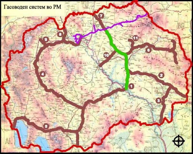 У марту почиње изградња македонског гасовода У марту почиње изградња македонског гасовода