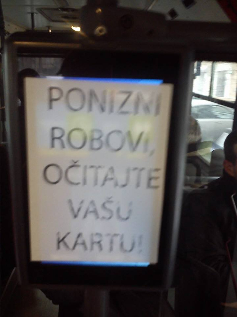 Понизни робови, очитајте вашу карту Понизни робови, очитајте вашу карту