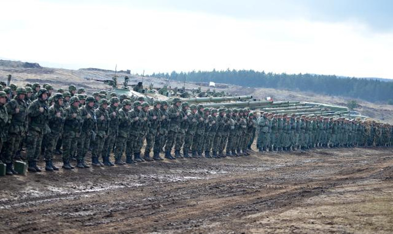 Војна вежба Зима 2015 (видео)