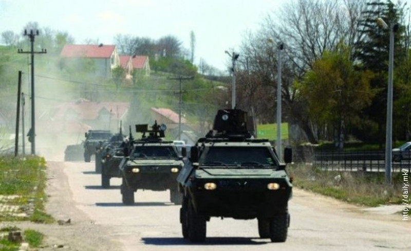 ОВК позвала шиптарију на устанак у Македонији ОВК позвала шиптарију на устанак у Македонији