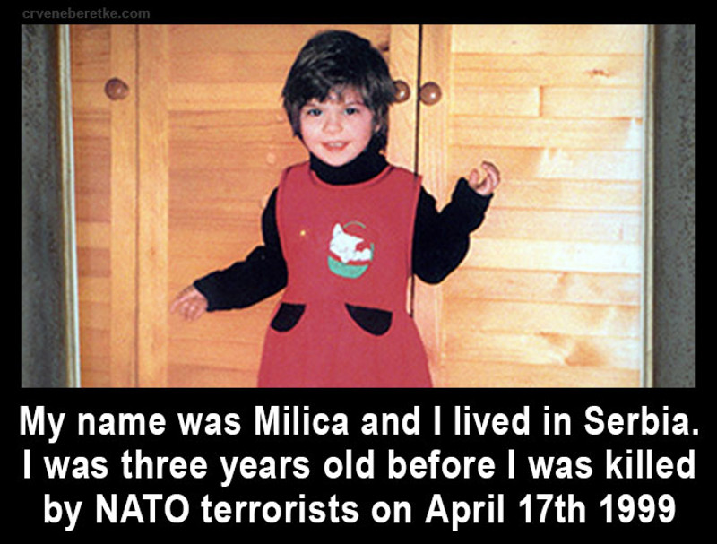 На данашњи дан, пре 16 година, страдала је и узнела се душом на Небо мала Милица Ракић На данашњи дан, пре 16 година, страдала је и узнела се душом на Небо мала Милица Ракић
