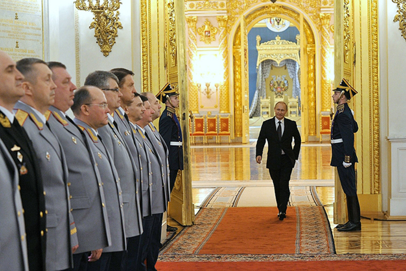 ПУТИН: Русија ће даље јачати своју војску и сарадњу са државама које су за мир ПУТИН: Русија ће даље јачати своју војску и сарадњу са државама које су за мир