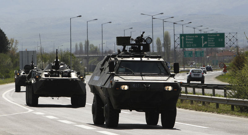Македониja гомила снаге на граници са Албанијом? Македониja гомила снаге на граници са Албанијом?
