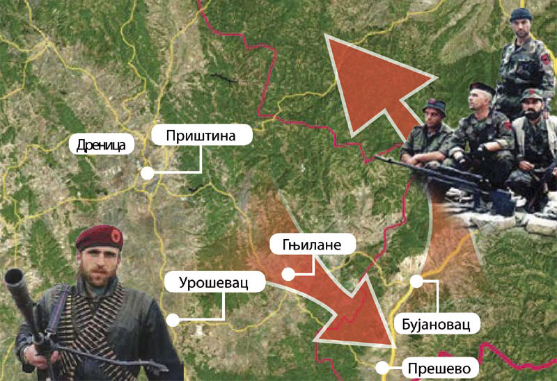 Шиптарски терористи спремају упад код Прешева