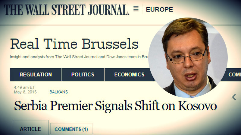 Велеиздајник Вучић у интервјуу за “Wall Street Journal” најавио брисање Косова из Устава Србије! Велеиздајник Вучић у интервјуу за “Wall Street Journal” најавио брисање Косова из Устава Србије!