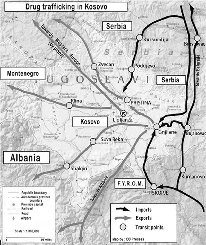 Ко у западном естаблишменту скида кајмак од трговине дрогом, оружјем и људима између КиМ и Црне Горе? Ко у западном естаблишменту скида кајмак од трговине дрогом, оружјем и људима између КиМ и Црне Горе?