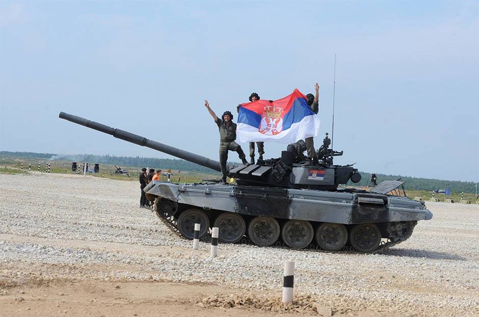 Тенкисти осветлали образ Србији и послали поруку непријатељима Тенкисти осветлали образ Србији и послали поруку непријатељима