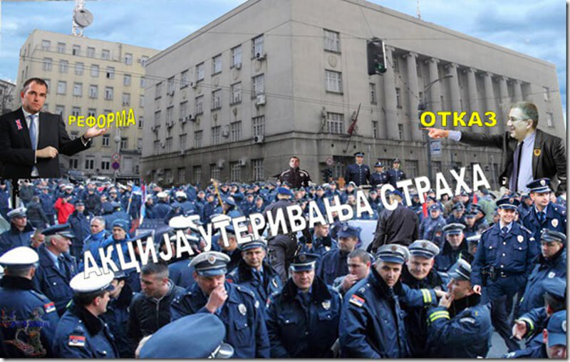Српска полиција је од доласка напредњака које саветују британски "експерти" за реформе у тоталном хаосу и расулу Српска полиција је од доласка напредњака које саветују британски "експерти" за реформе у тоталном хаосу и расулу