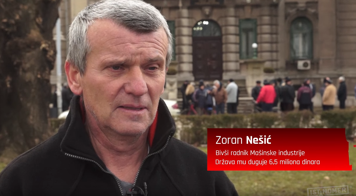 Нишки радници: Умиремо од глади, а државу није брига (видео) Нишки радници: Умиремо од глади, а државу није брига (видео)