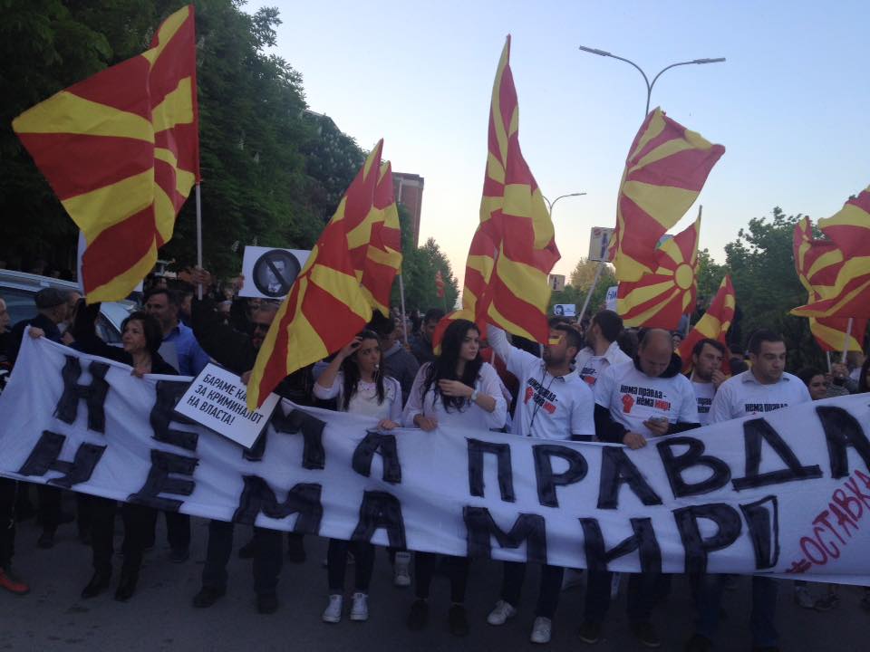 Наставак уличних протеста, Македонија под претњом санкција ЕУ Наставак уличних протеста, Македонија под претњом санкција ЕУ