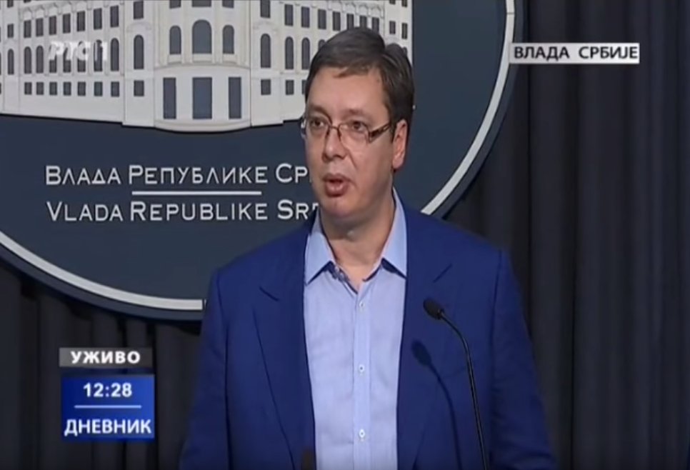 ВУЧИЋ ЖЕСТОКО ИЗАЗИВА СРБИЈУ! Нисам ја Милошевић, мени ни вас два милиона не може ништа! (видео) ВУЧИЋ ЖЕСТОКО ИЗАЗИВА СРБИЈУ! Нисам ја Милошевић, мени ни вас два милиона не може ништа! (видео)