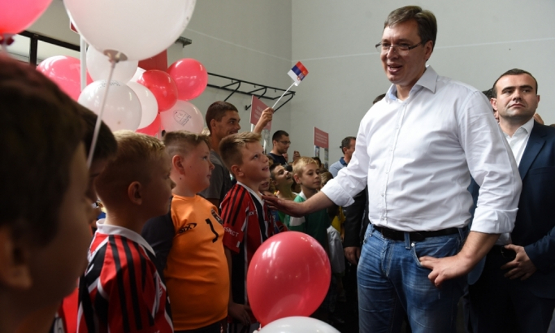 Вучићев син креће стопама Марка Милошевића Вучићев син креће стопама Марка Милошевића