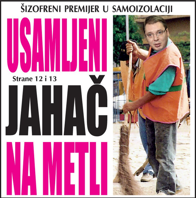 Усамљени јахач на метли: Шизофрени српски премијер све је (само)изолованији Усамљени јахач на метли: Шизофрени српски премијер све је (само)изолованији
