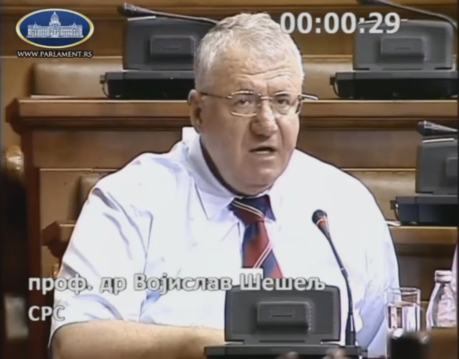 Војислав Шешељ: МИП и МУП Републике Србије помажу у мафијашким замислима Мила Ђукановића! (видео) Војислав Шешељ: МИП и МУП Републике Србије помажу у мафијашким замислима Мила Ђукановића! (видео)
