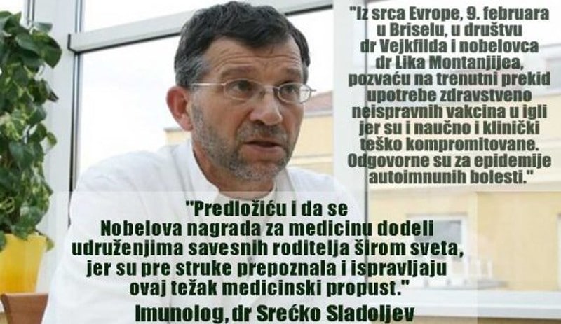 Др Срећко Сладољев о забрањеном интервјуу; Нисам у опасности, вакцине у игли јесу