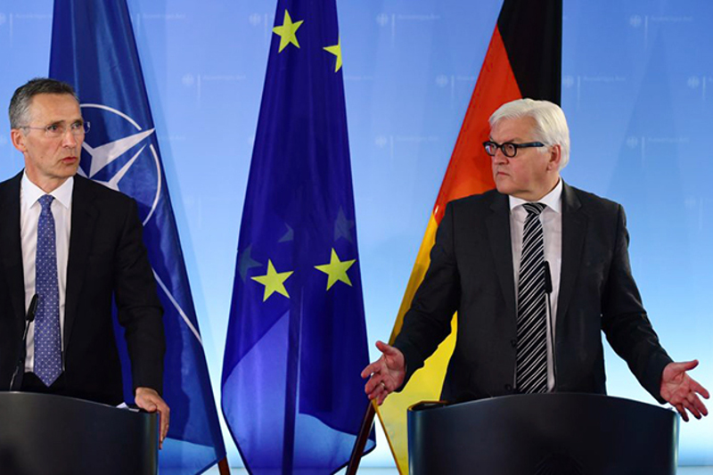 Штајнмајер: Врх NATO је са забринутошћу примио Трампову изјаву да је алијанса застарела Штајнмајер: Врх NATO је са забринутошћу примио Трампову изјаву да је алијанса застарела