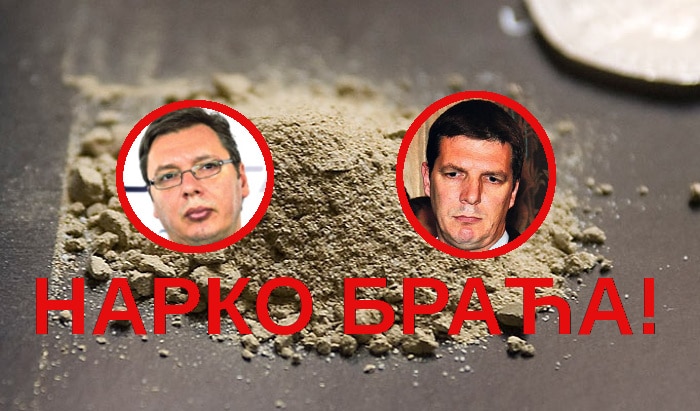 Кривична пријава против браће Вучић због контроле тржишта наркотика у Србији (фото) Кривична пријава против браће Вучић због контроле тржишта наркотика у Србији (фото)