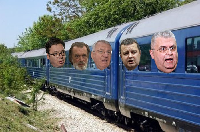 И да са собом веприно поведеш Шешеља, Драшковића, Вучића, Дачића...