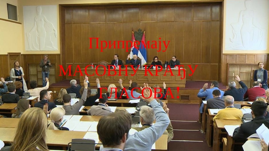 РИК изгласао неуставан начин одржавања избора на КиМ, који отвара простор за крађу гласова од стране Вучића РИК изгласао неуставан начин одржавања избора на КиМ, који отвара простор за крађу гласова од стране Вучића