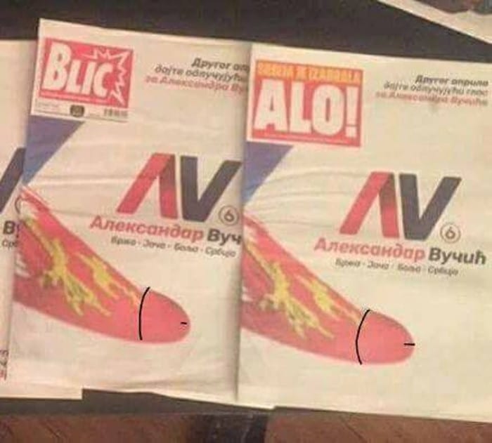 Нови визулени успеси Вучићеве кампање! Да вам глава и новачник буду празни а дупе пуно! Нови визулени успеси Вучићеве кампање! Да вам глава и новачник буду празни а дупе пуно!