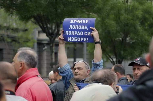Обрадовић: Не признајем Вучића за председника, бојкот избора до промене изборних услова Обрадовић: Не признајем Вучића за председника, бојкот избора до промене изборних услова