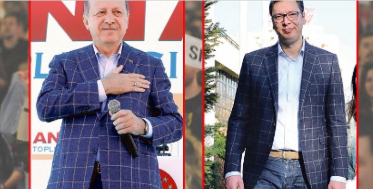 НЕМАЧКИ МЕДИЈИ “зезају” ВУЧИЋА и ЕРДОГАНА: Европски диктатори чак се исто и облаче! НЕМАЧКИ МЕДИЈИ “зезају” ВУЧИЋА и ЕРДОГАНА: Европски диктатори чак се исто и облаче!