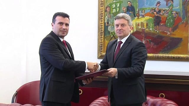 Иванов добио гаранције Заева и припремио одлуку о мандатару Иванов добио гаранције Заева и припремио одлуку о мандатару