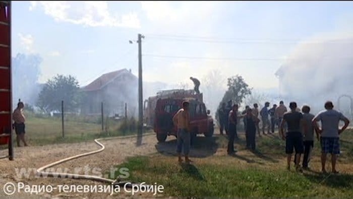 Серија пожара широм Шумадије (видео) Серија пожара широм Шумадије (видео)