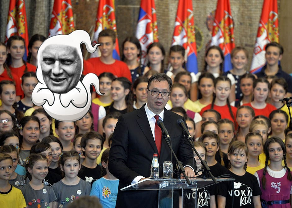 Вучићева инаугурација: Дух Јосипа Броза у Палати Србије Вучићева инаугурација: Дух Јосипа Броза у Палати Србије